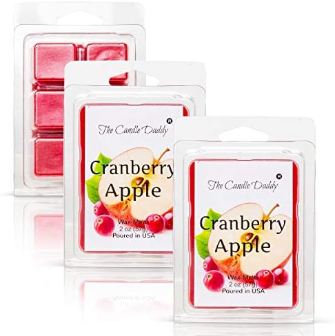 The Candle Daddy - Cranberry Apple Scented Wax Melts