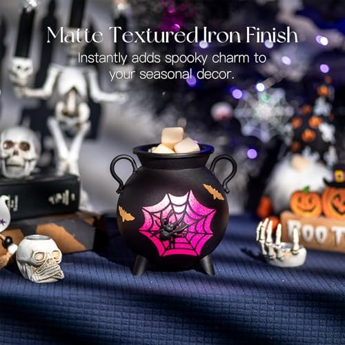 Candeldo Halloween Wax Melt Warmer with 2 Light Bulbs