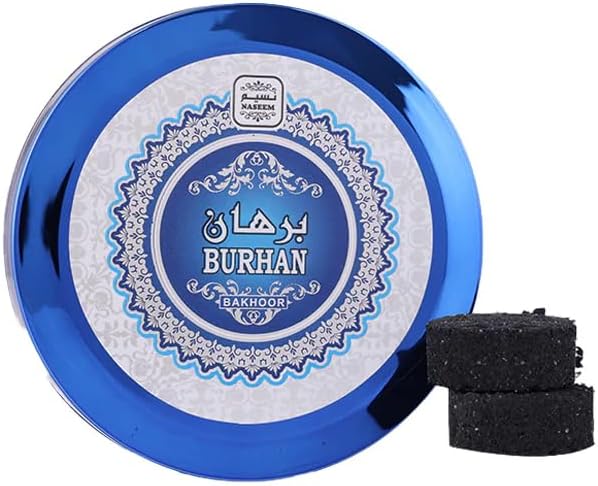 Naseem Burhan Non Alcoholic Bakhoor 50gm Room Freshener