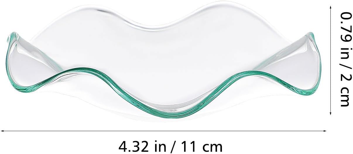 4Pcs Replacement Wax Heating Tray Glass Candle Warmer Bowl