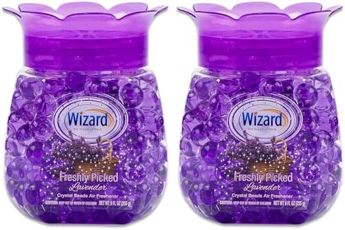 Lavender Air Freshener Set with 2 Jars 9oz for Home and Office