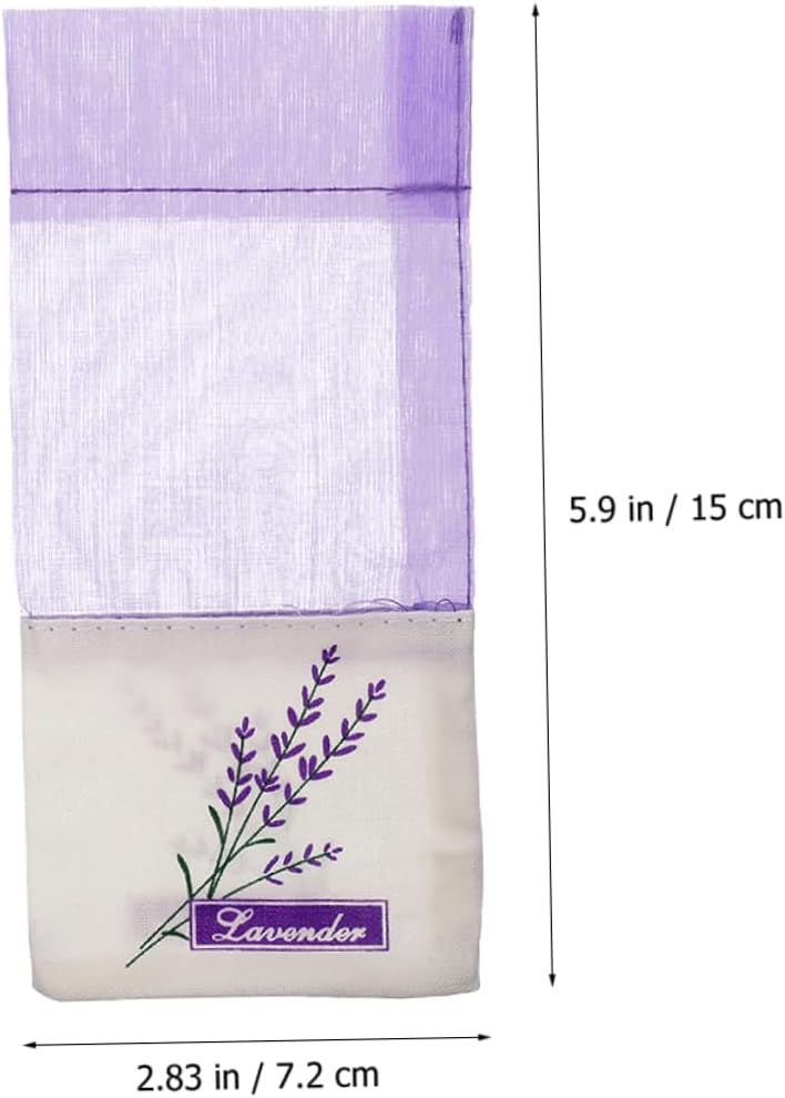 Alipis Lavender Sachet Bags 50pcs Set for Dried Lavender Storage