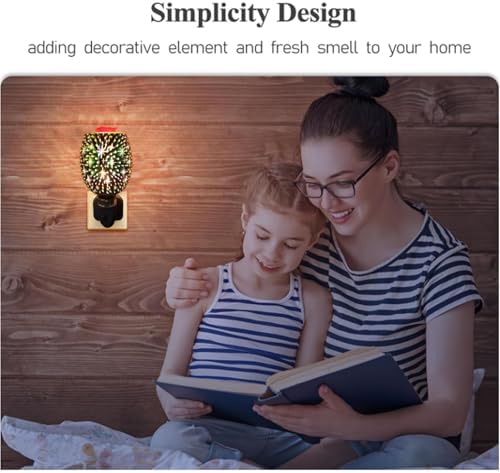 Garosa Plug-in Wax Melt Warmer - Home Fragrance Night Light