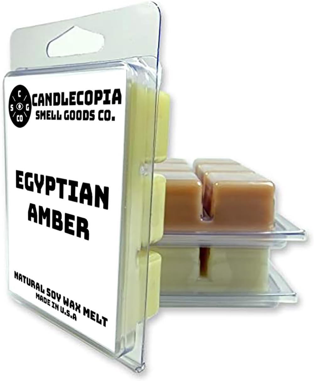 Sweet Patchouli Sandalwood Amber Vegan Wax Melts 18 Cubes 3 Pack