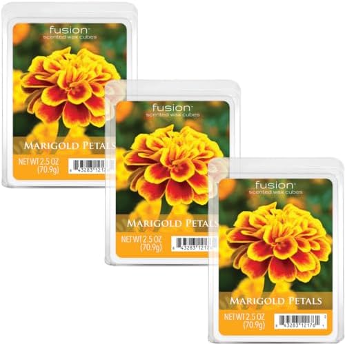 FUSION Scented Wax Melts - Marigold Petals 3-Pack