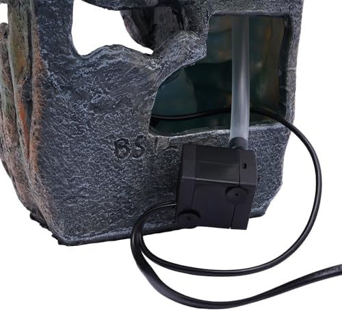 Indoor Relaxation Desktop Fountain with LED Light