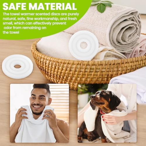 EMVANV 30 Pack Replacement Fragrance Discs for Towel Warmer