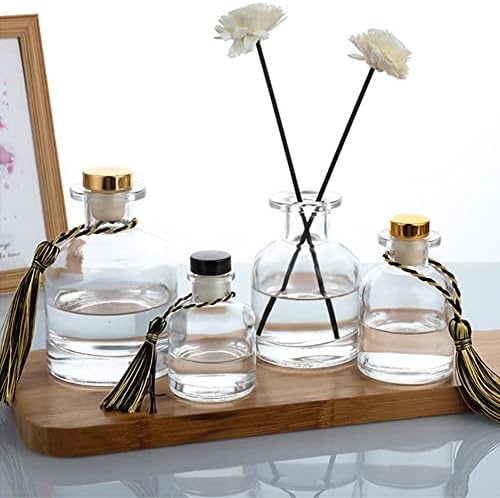 150ml Clear Glass Diffuser Jar with Frosted Top