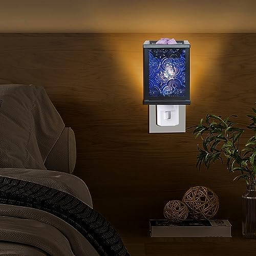Moroccan Wall Plug-In Electric Wax Melt Warmer with Night Light
