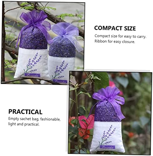 24PCS Lavender Scented Sachet Bags for Home Fragrance Storage and Travel
