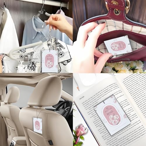 12 Pack Jasmine Scented Sachets for Closets and Drawers
