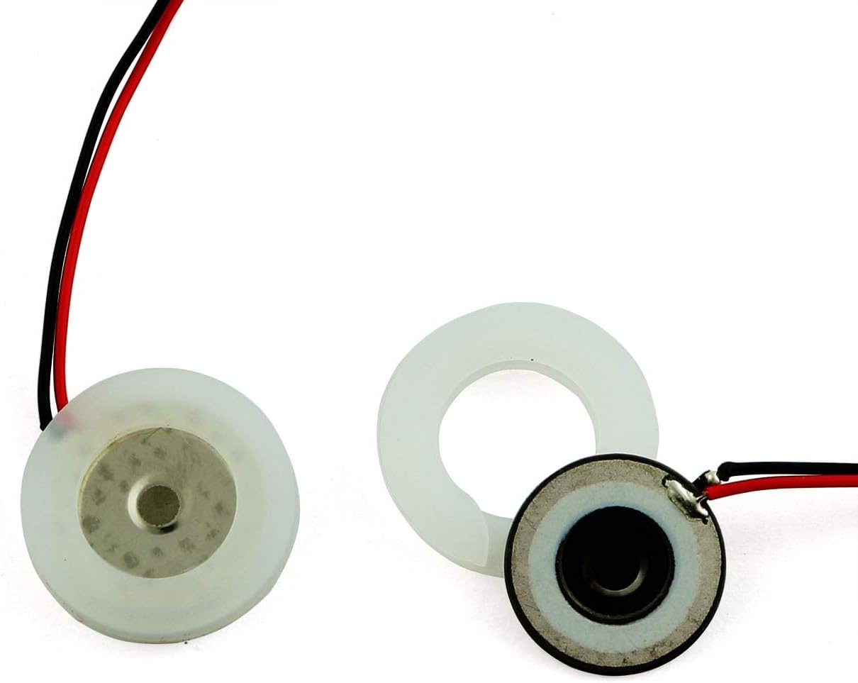 ZYAMY 6pcs 16mm Ultrasonic Mist Maker Ceramic Discs with Wire and Sealing Ring