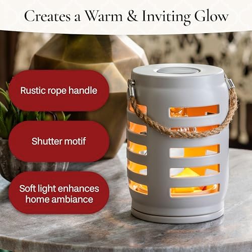 Shutter Lantern Candle Warmer for Wax Melts