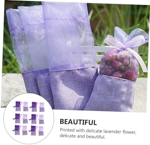 OATIPHO 24pcs Lavender Sachet Bags Air Freshener Pouches