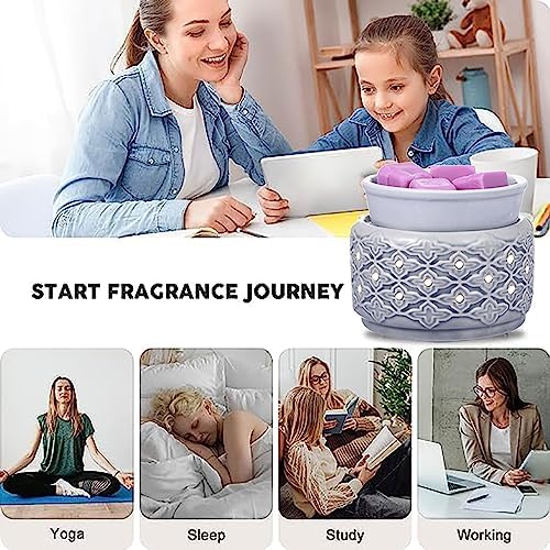 ORJG 3-in-1 PTC Ceramic Wax Melter with LED Light