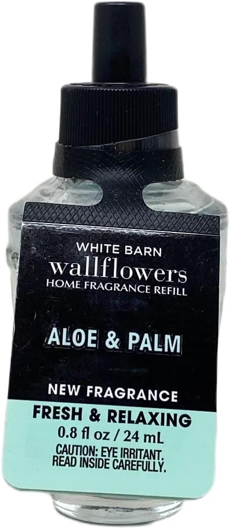 Bath Body Works Aloe Palm Wallflowers Refill Pack of 2