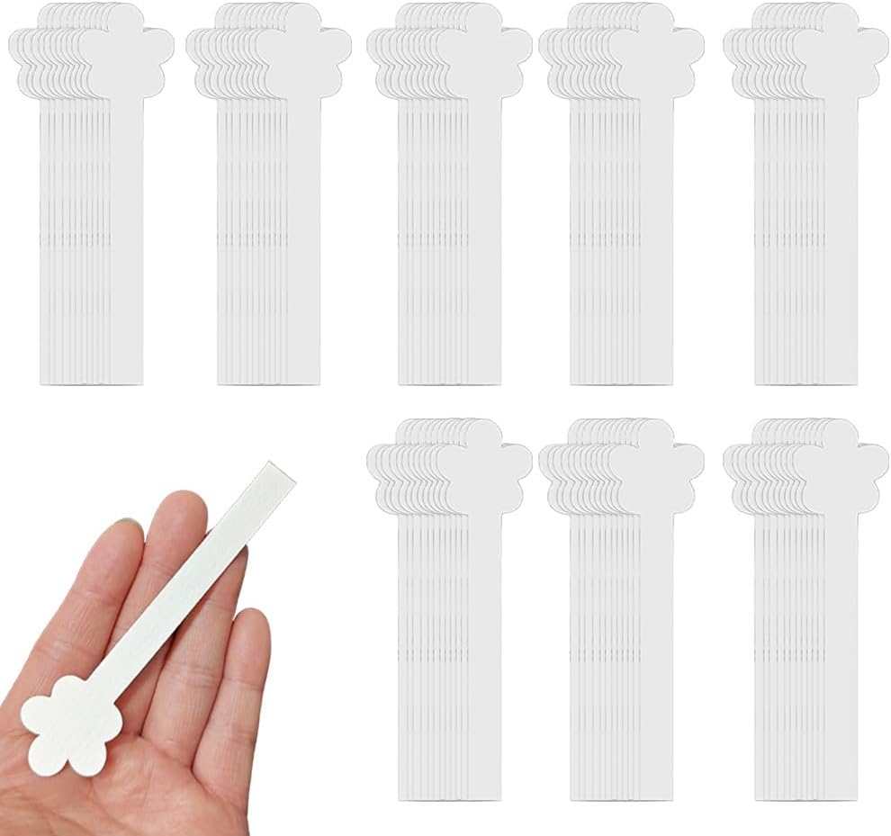 100 Pcs Perfume Test Strips White Fragrance Blotter Cards