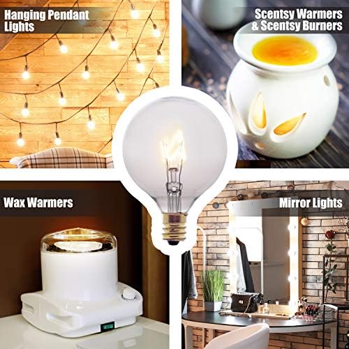 SouLight 25W Wax Warmer Bulbs Pack of 6 E12 Socket