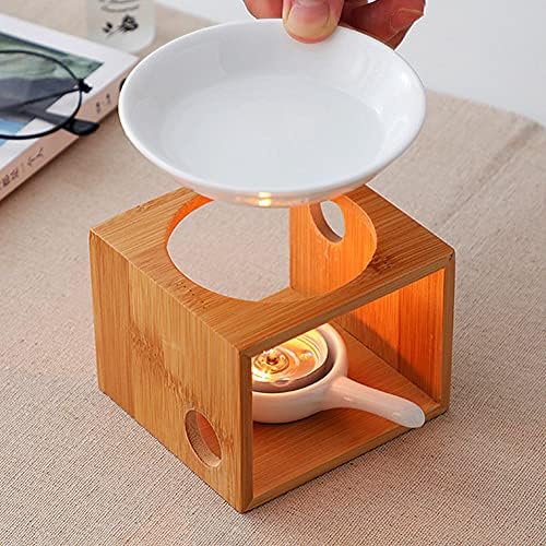 Wooden Essential Oil Burner with Tealight Holder