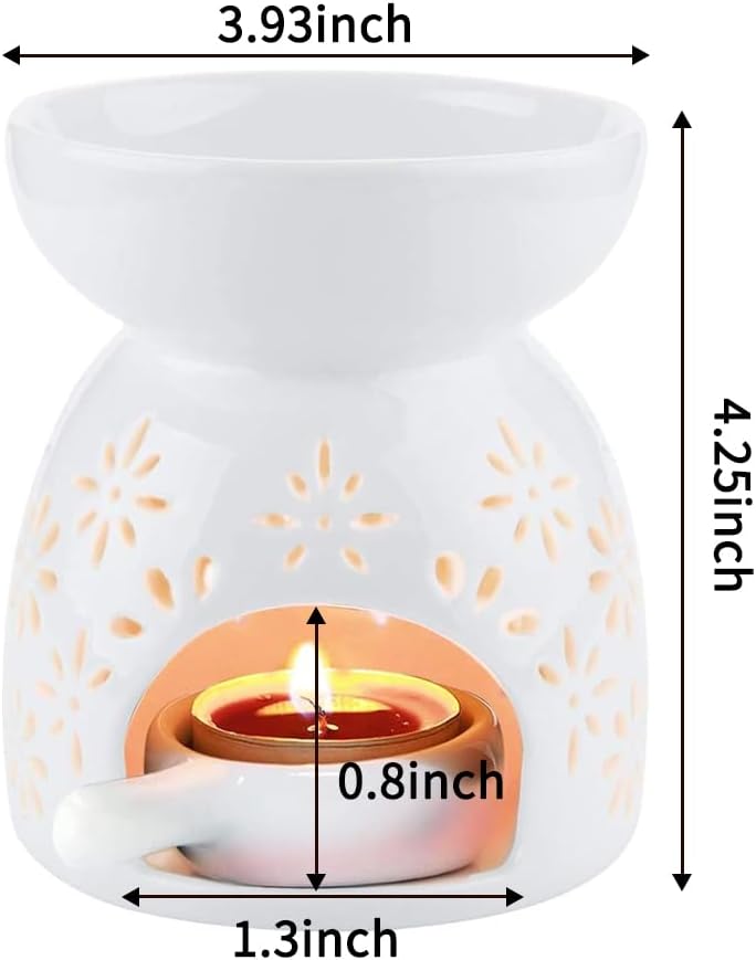 Minidiva Wax Melt Ceramic Aroma Burner Set