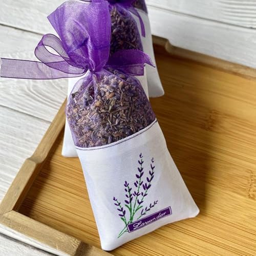 Empty Lavender Sachet Bags 50PCS for DIY Gifts Home Fragrance