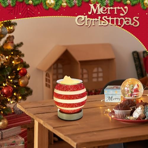 Christmas Wax Warmer with Dimmable Light