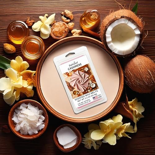 Winter Scented Wax Melts Cashmere Vanilla Coconut Jasmine Cedarwood Sandalwood