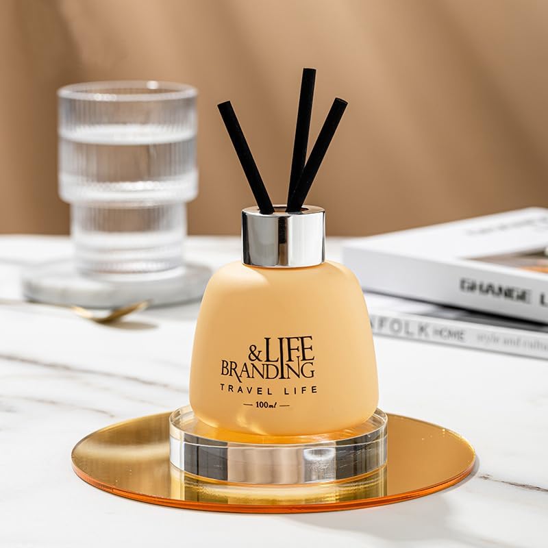 Muufuser Reed Diffuser 100ml Natural Essential Oil Aromatherapy Home Fragrance
