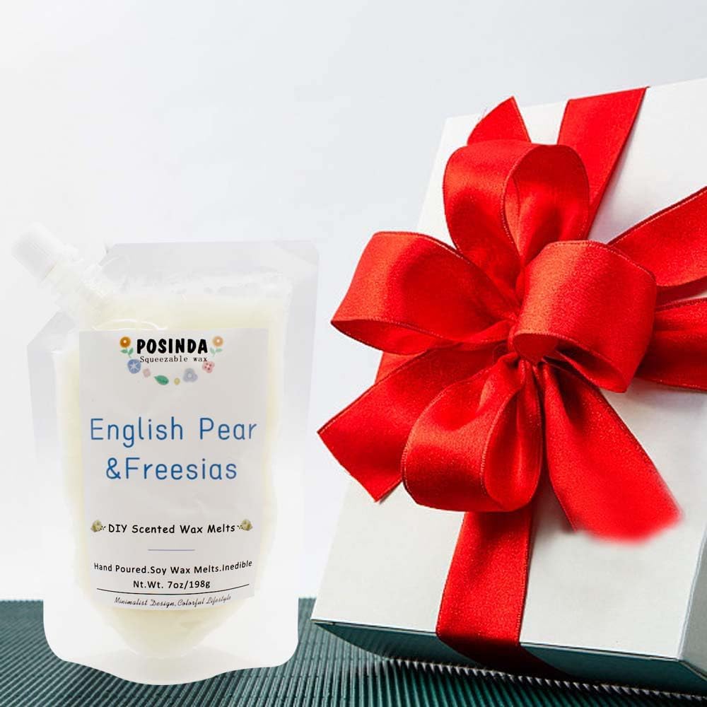 1pc 7oz English Pear Freesia Squeezable Wax Melts