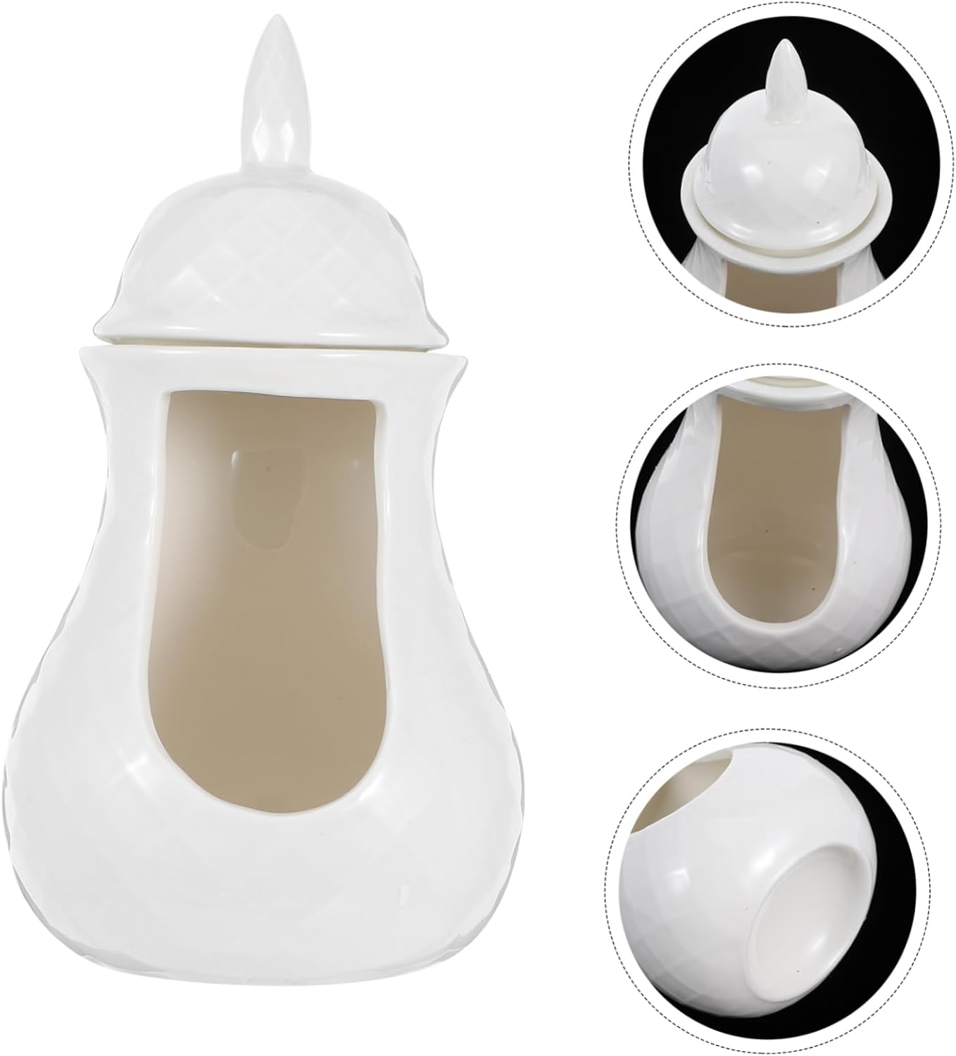 Ceramic Tealight Oil Burner for Home Fragrance