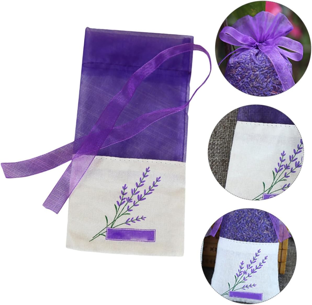 15-Pack Lavender Sachet Bags for Home Fragrance