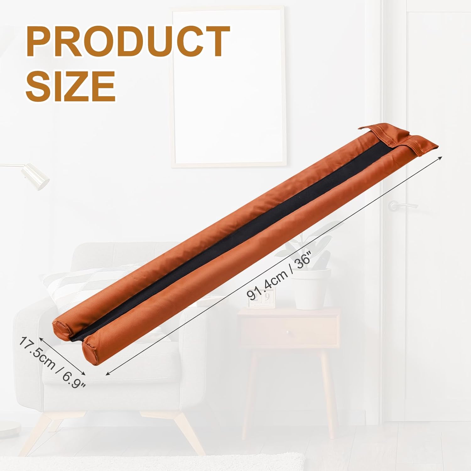 Uxcell Under Door Draft Stopper 1 Pcs Adjustable Door Blocker