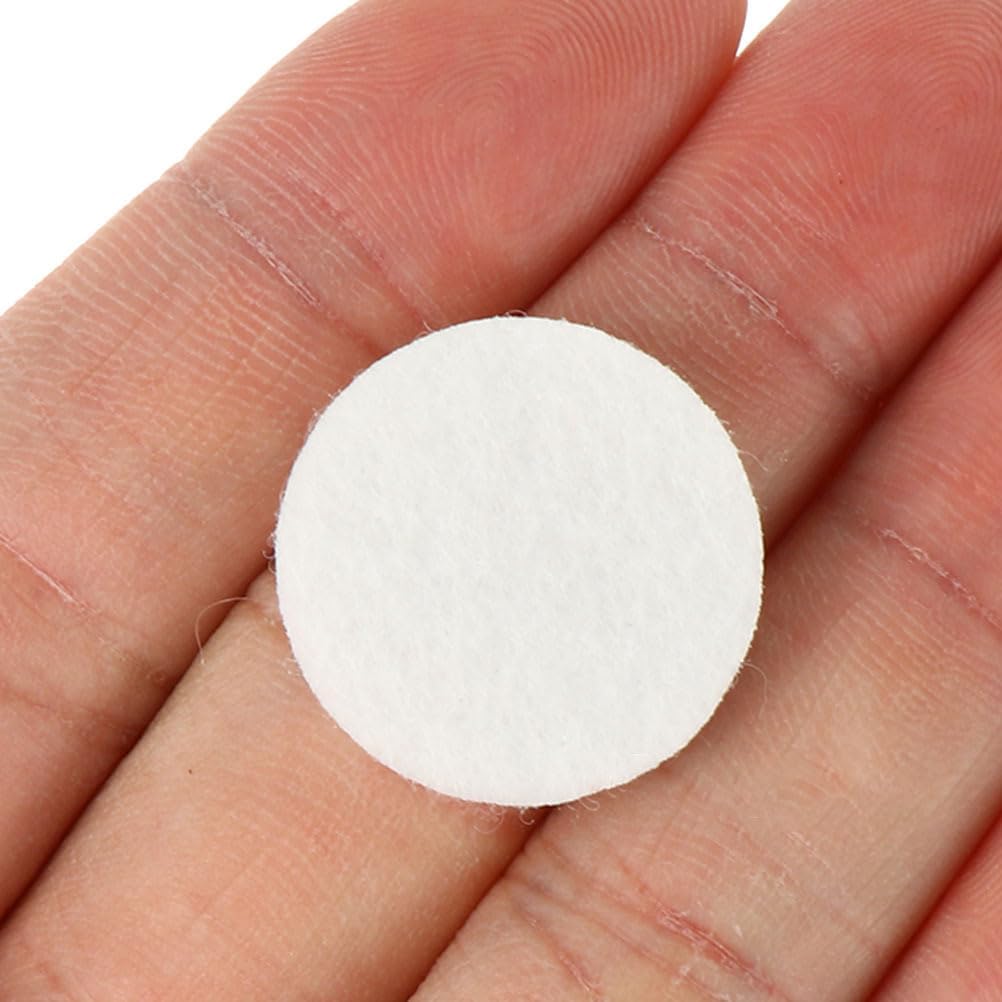 Healifty 100Pcs Round Diffuser Locket Pads