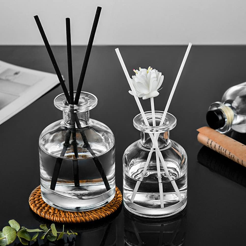 150ml Clear Glass Diffuser Jar with Frosted Top