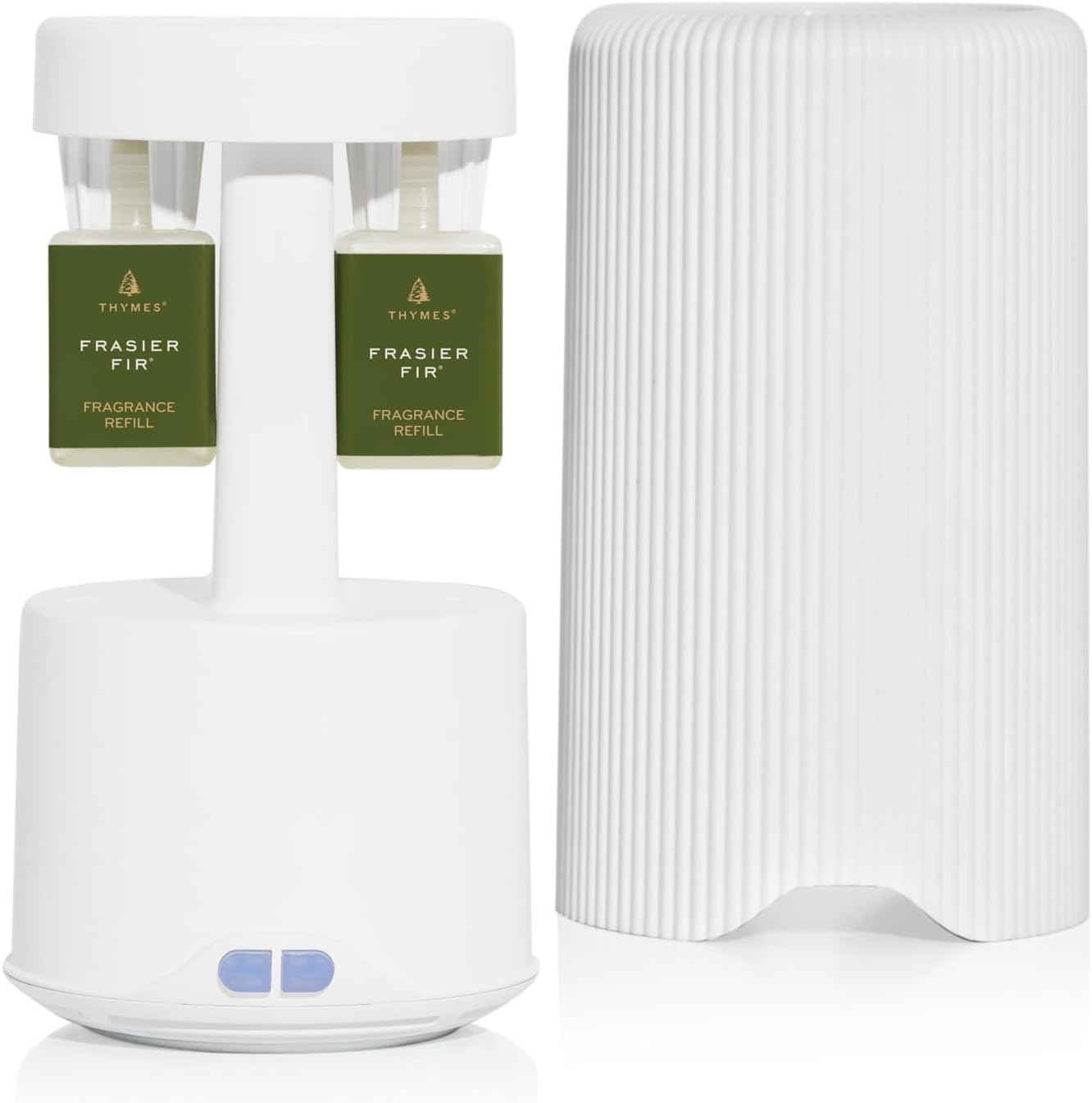 Thymes Pura Plus Smart Diffuser Kit with Frasier Fir Refills