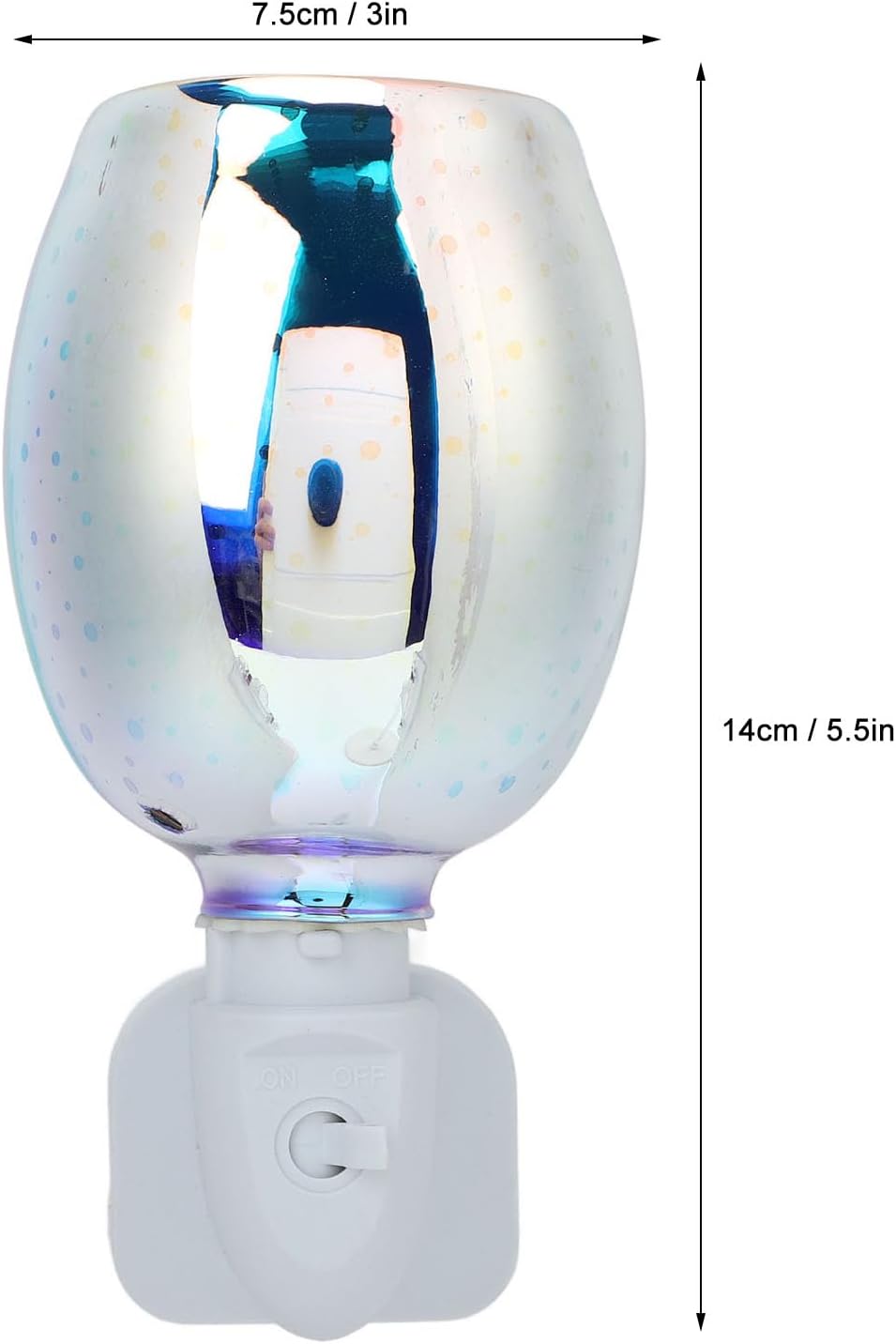 Hyuduo Plug in Wax Melter Night Light Home Decor