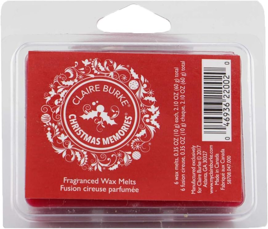Claire Burke Christmas Memories Wax Melts 4 Pack