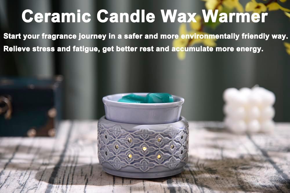 ORJG 3-in-1 PTC Ceramic Wax Melter with LED Light