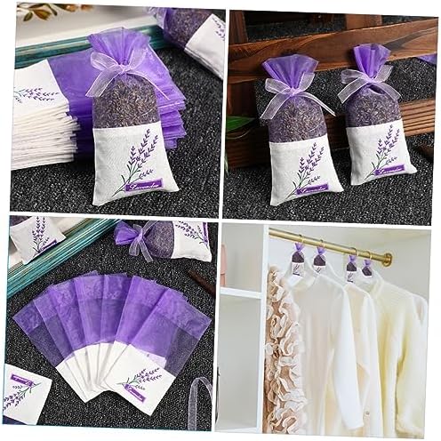 MAGICLULU 50pcs Cotton Lavender Sachet Bags for Home and Car