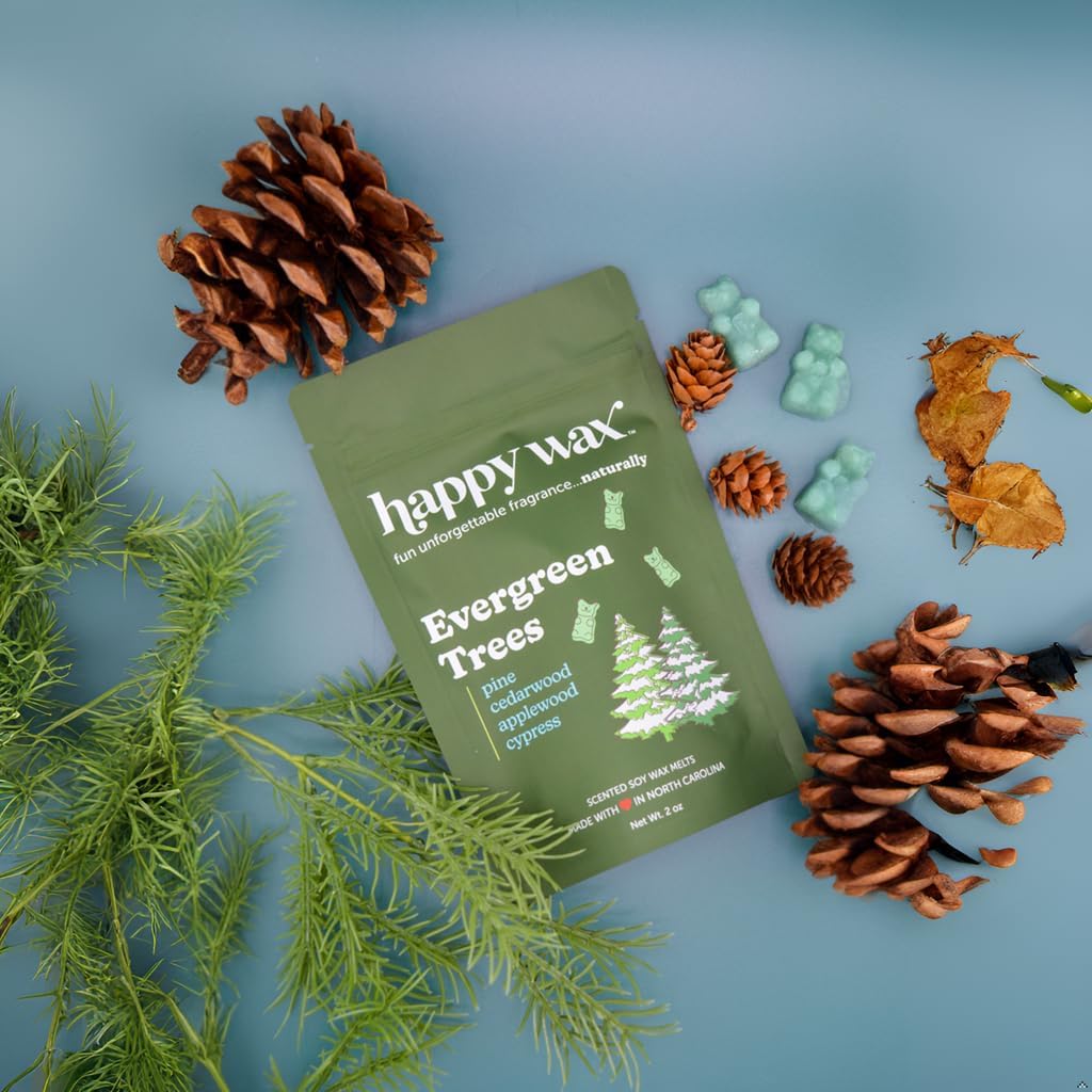 Happy Wax Winter Scented Soy Wax Melts Pine Forest