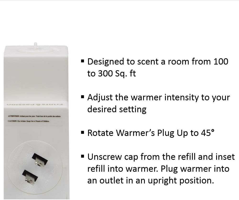 Fruits and Passion Electric Diffuser with Coriander Olive Tree Refills
