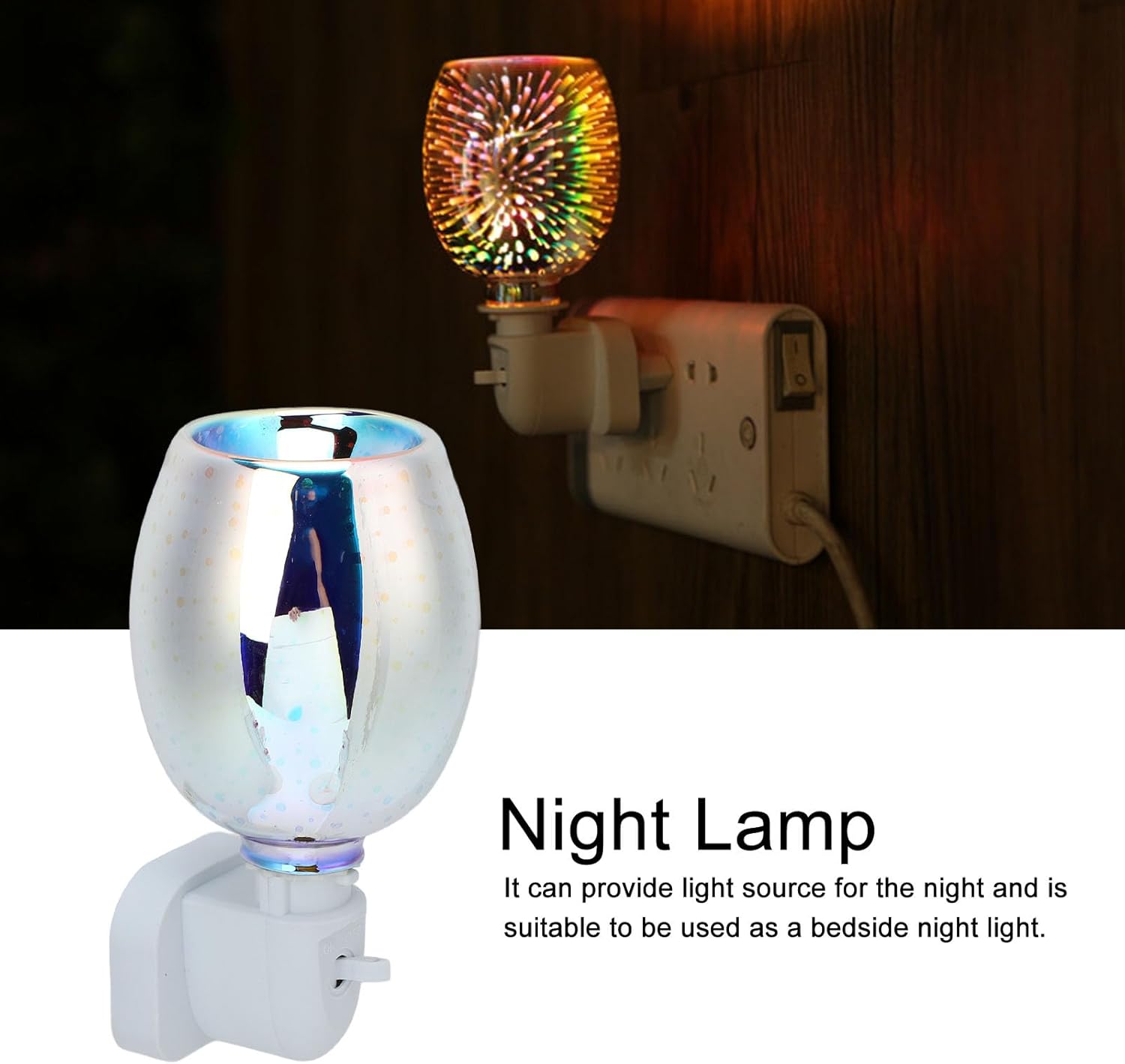 Hyuduo Plug in Wax Melter Night Light Home Decor