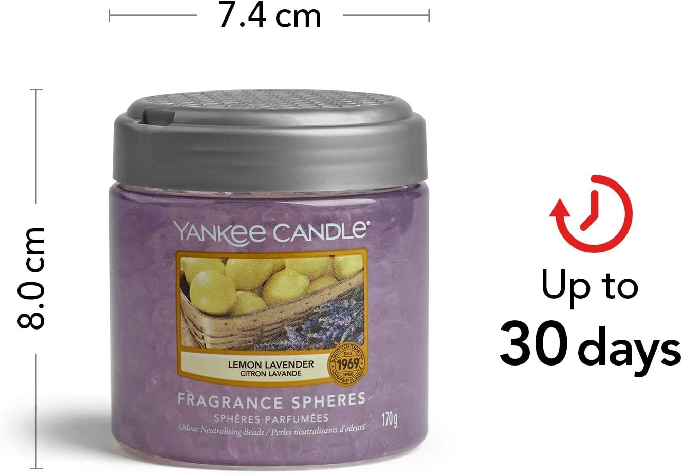 Yankee Candle Fragrance Spheres Air Freshener Lemon Lavender