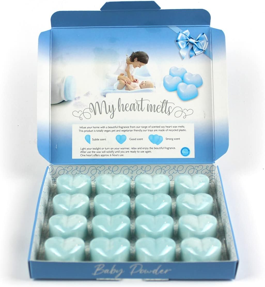 Spotless Leopard Baby Powder Wax Melts in Gift Box
