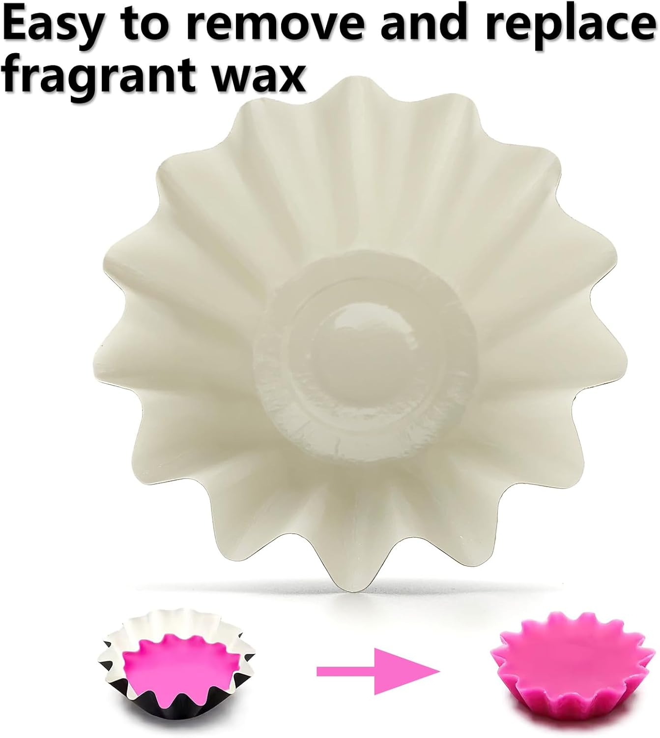 50 PCS Reusable Wax Melt Liners for Wax Warmers