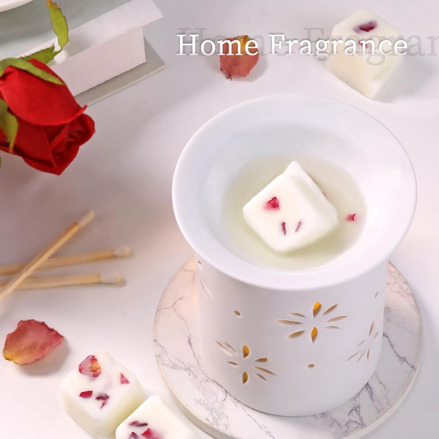 LETINE Wax Melts 10oz 4 Pack Rose Scented