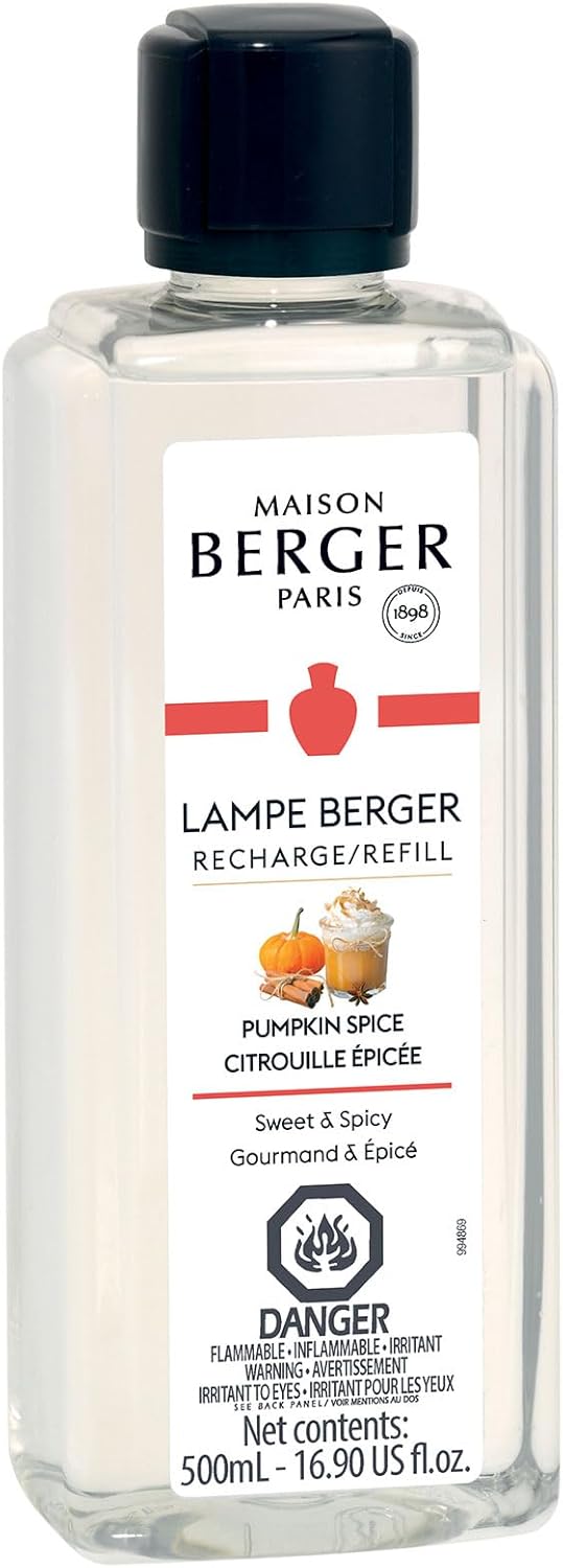 Maison Berger Pumpkin Spice Fragrance Refill for Home Diffuser