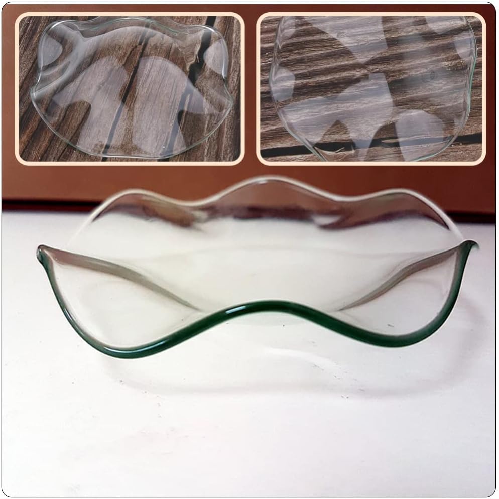 DOITOOL 2Pcs Replacement Glass Wax Melter Bowl for Fragrance Oil Warmer