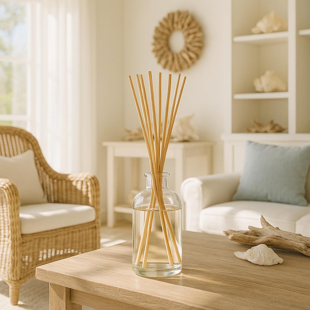 Hillhouse Naturals Fresh Linen Reed Diffuser Set