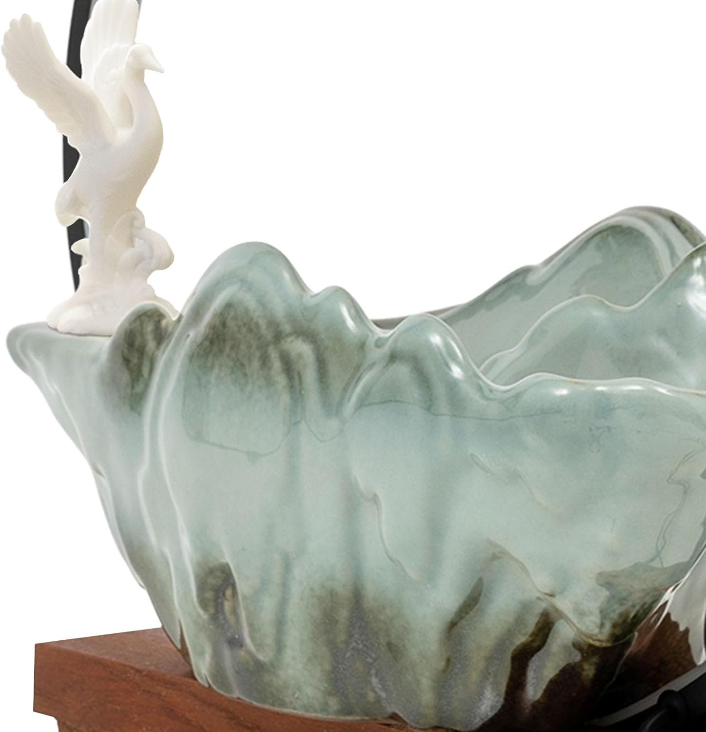 Tabletop Fountain with LED Light and Atomizer